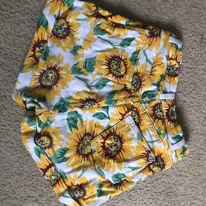 High rise American apparel shorts